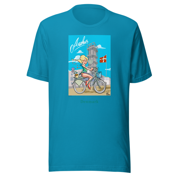 Århus - Oneliner Unisex Tee