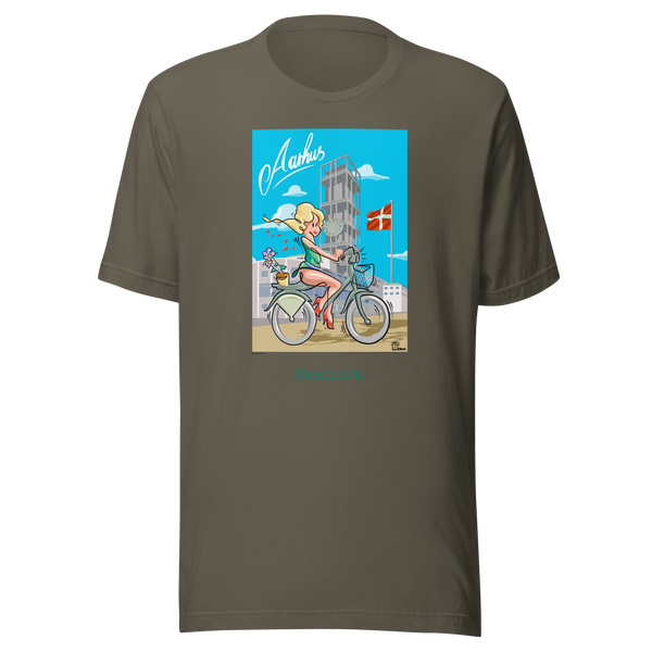 Århus - Oneliner Unisex Tee