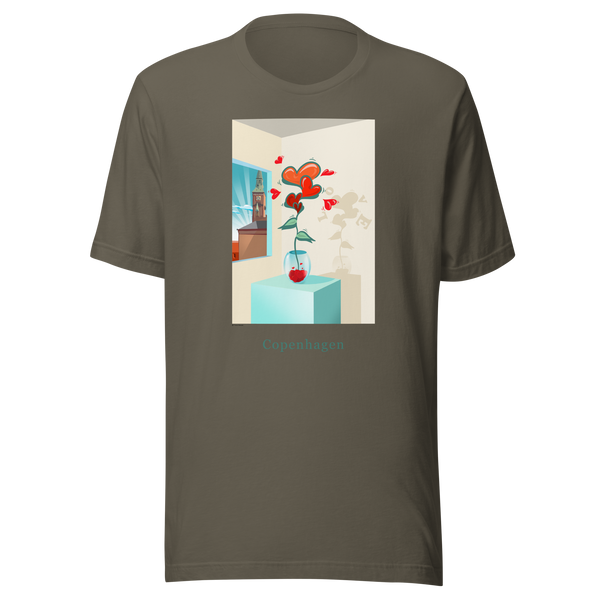 Love Flowers - Oneliner Unisex Tee