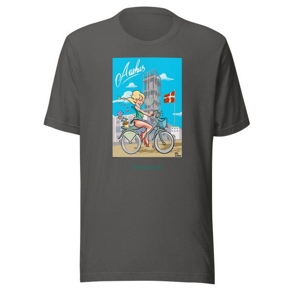 Århus - Oneliner Unisex Tee