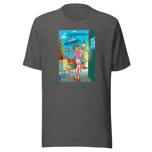Christianshavn - Oneliner Unisex Tee