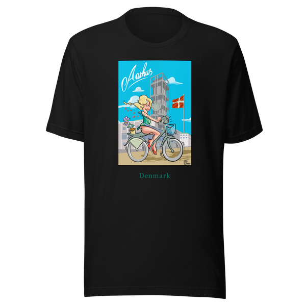 Århus - Oneliner Unisex Tee