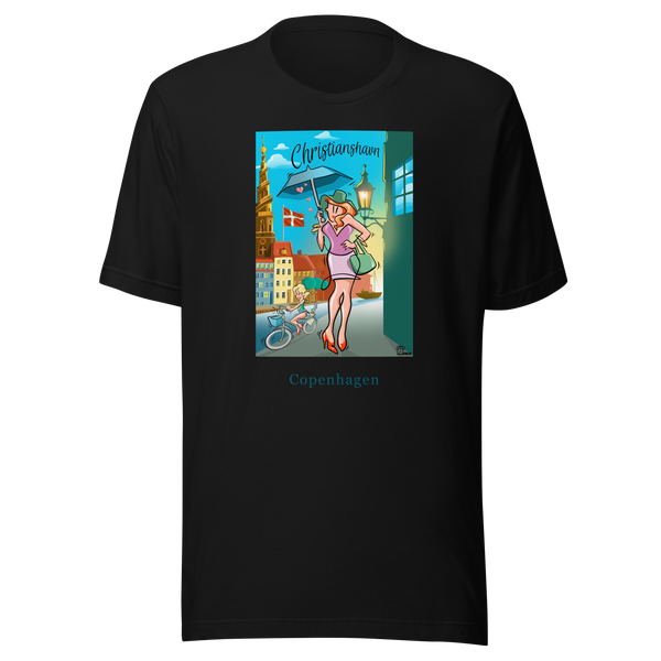 Christianshavn - Oneliner Unisex Tee