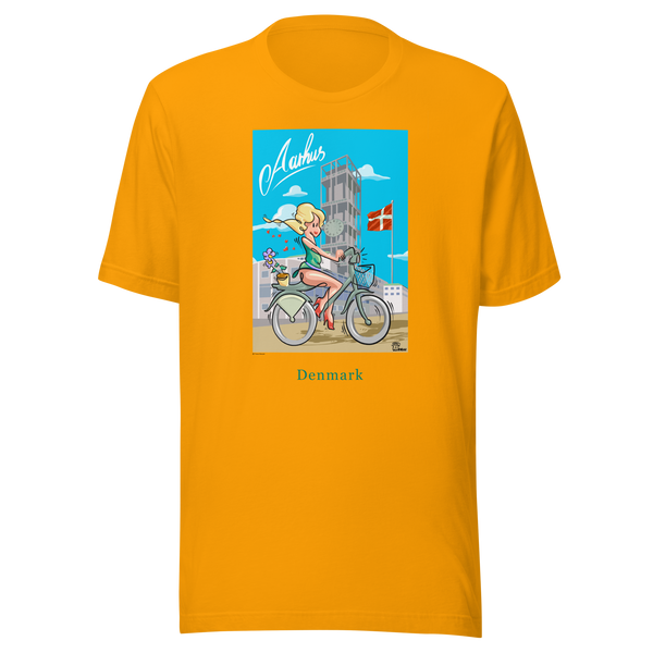 Århus - Oneliner Unisex Tee