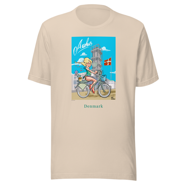 Århus - Oneliner Unisex Tee
