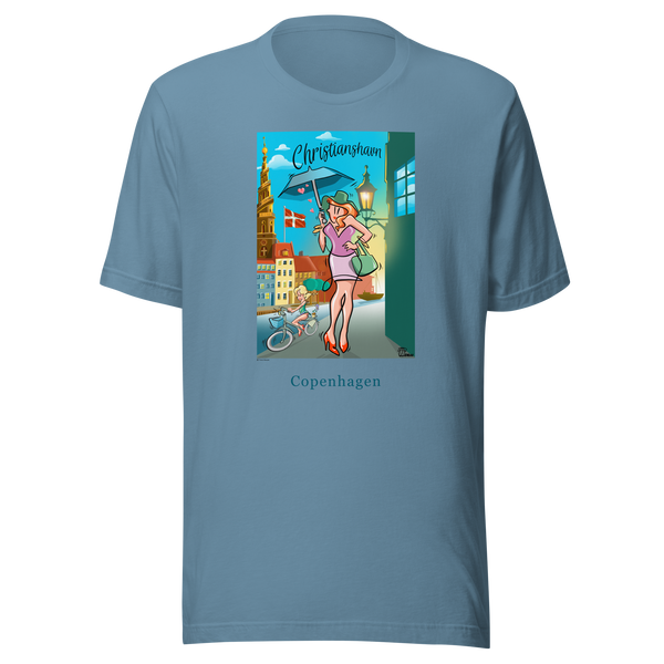 Christianshavn - Oneliner Unisex Tee