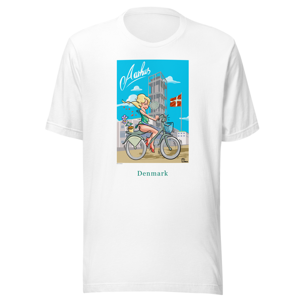 Århus - Oneliner Unisex Tee