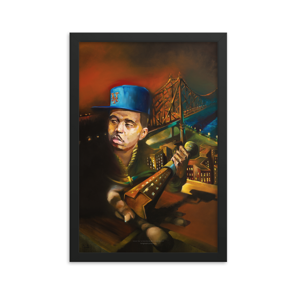 Nas - Fine Art Print 12x18” - FRAMED