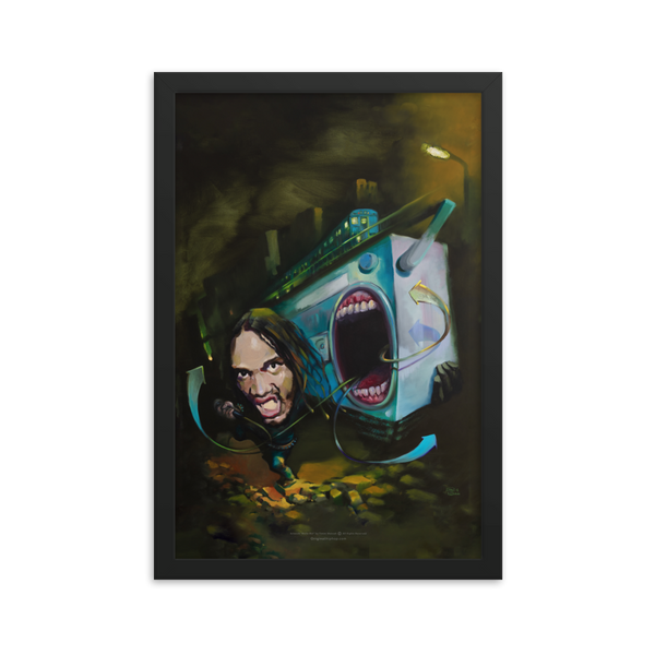 Melle Mel - Fine Art Print 12x18” - FRAMED