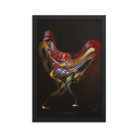 LL Cool J - Fine Art Print 12x18” - FRAMED