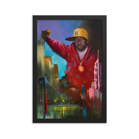 Kool G Rap - Fine Art Print 12x18” - FRAMED
