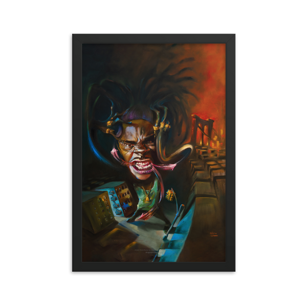 Busta Rhymes - Fine Art Print 12x18” - FRAMED