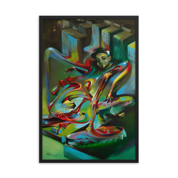 Red Alert - Fine Art Print 24x36" - FRAMED