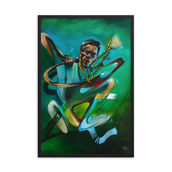 Rakim - Fine Art Print 24x36" - FRAMED