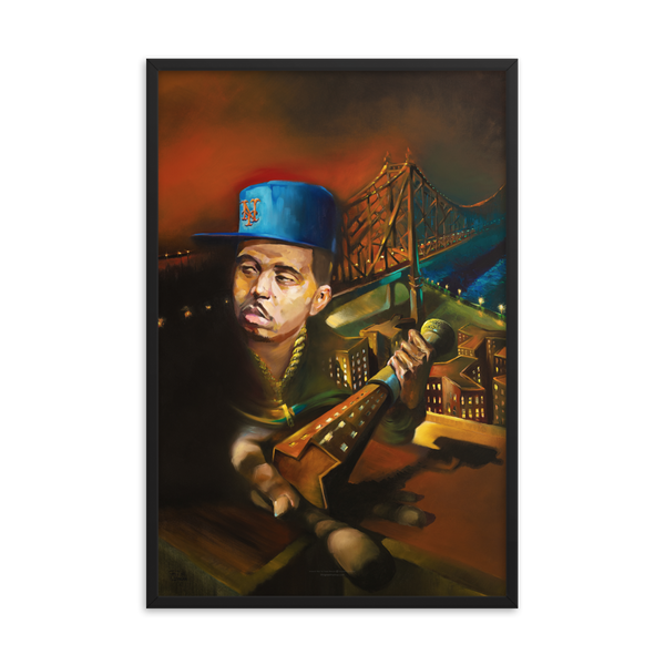 Nas - Fine Art Print 24x36" - FRAMED