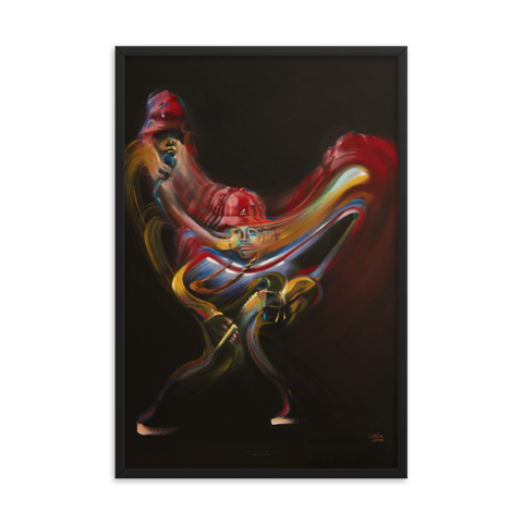 LL Cool J - Fine Art Print 24x36" - FRAMED