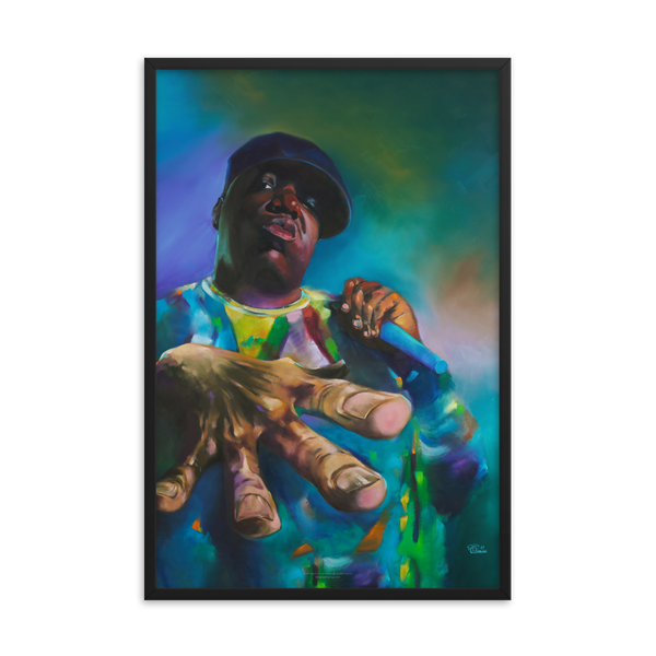 Biggie - Fine Art Print 24x36" - FRAMED