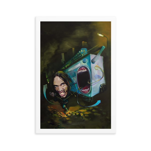 Melle Mel - Fine Art Print 12x18” - FRAMED