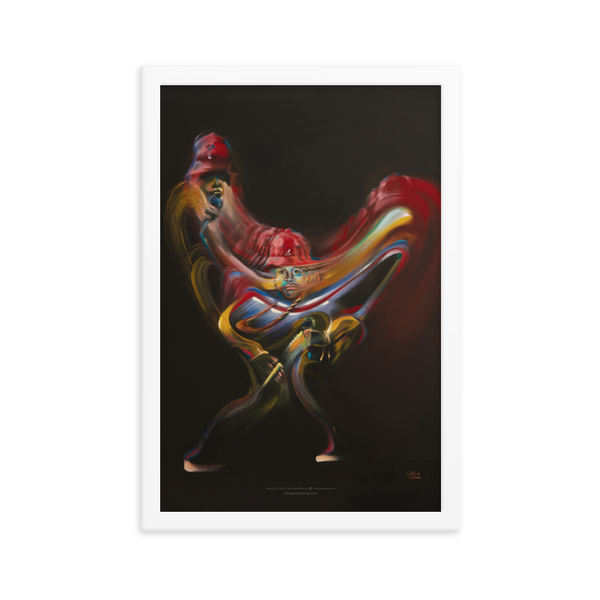 LL Cool J - Fine Art Print 12x18” - FRAMED