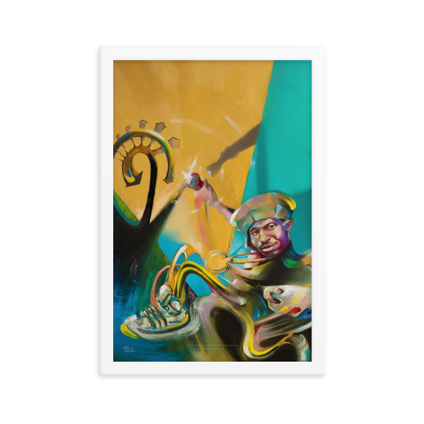 Kool Keith - Fine Art Print 12x18” - FRAMED