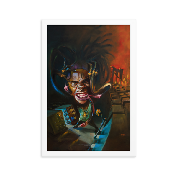 Busta Rhymes - Fine Art Print 12x18” - FRAMED