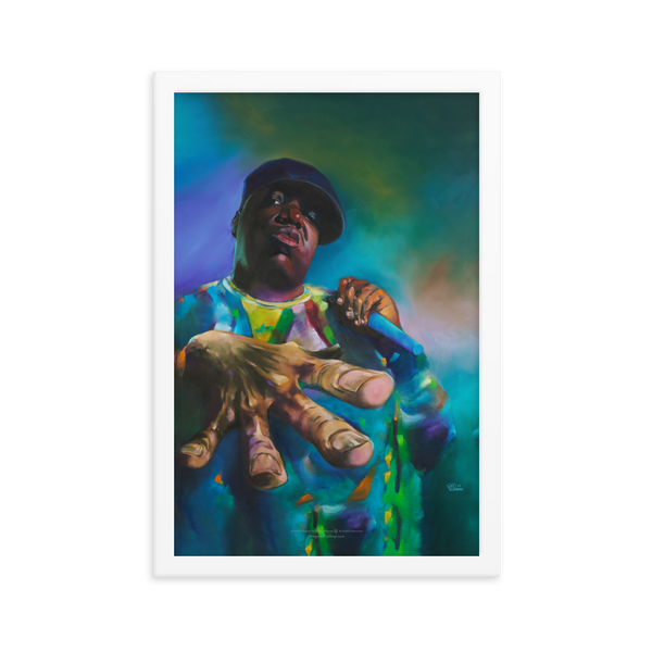 Biggie - Fine Art Print 12x18” - FRAMED