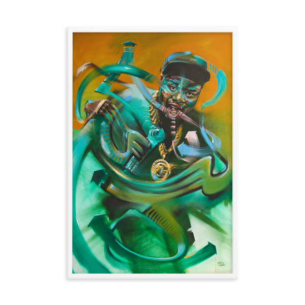 Biz Markie - Fine Art Print 24x36" - FRAMED