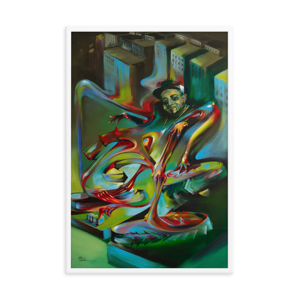 Red Alert - Fine Art Print 24x36" - FRAMED