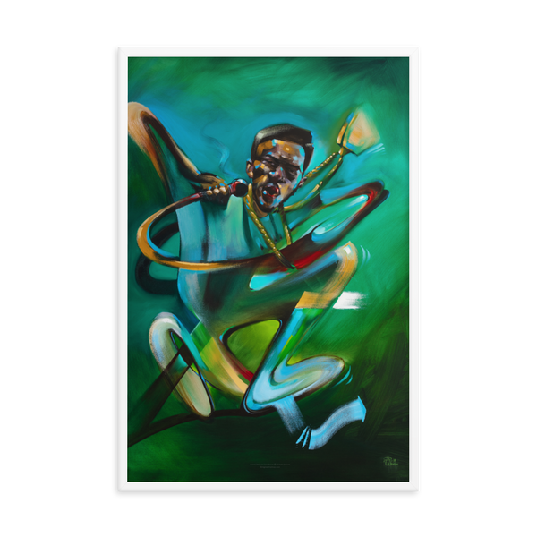 Rakim - Fine Art Print 24x36" - FRAMED