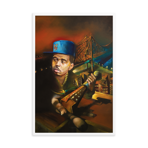 Nas - Fine Art Print 24x36" - FRAMED