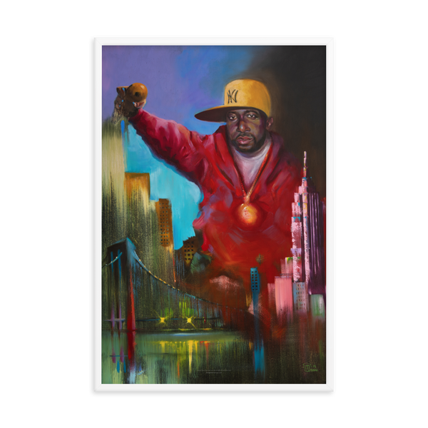 Kool G Rap - Fine Art Print 24x36" - FRAMED