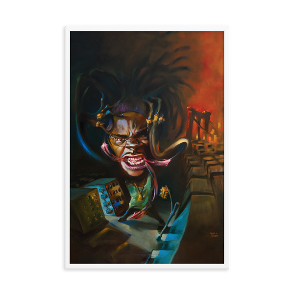 Busta Rhymes - Fine Art Print 24x36" - FRAMED