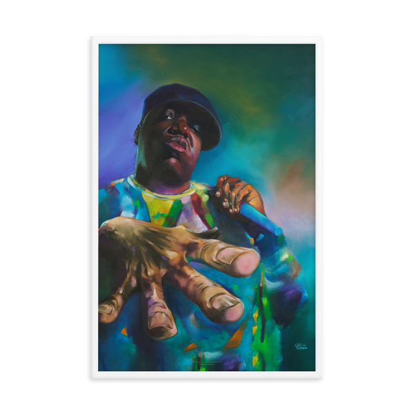 Biggie - Fine Art Print 24x36" - FRAMED