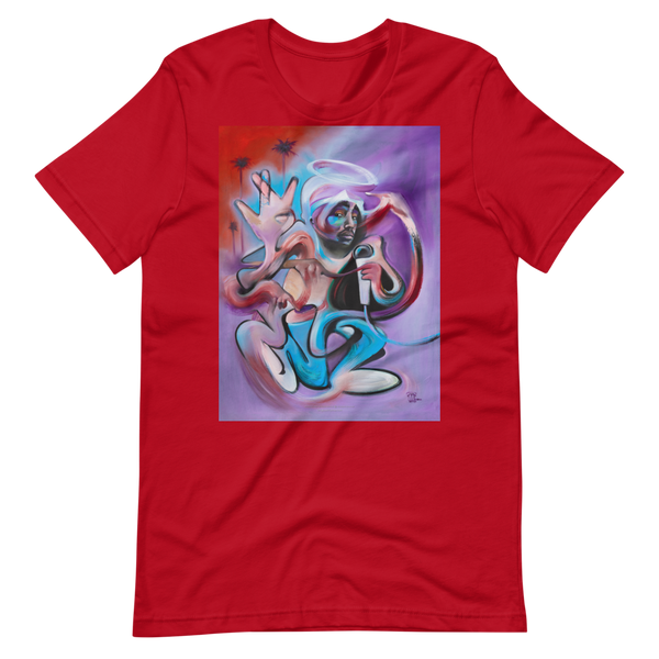2 Pac - Artwork Unisex Tee