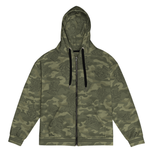 Zip Hoodie - Oneliners - BigCAMO 01